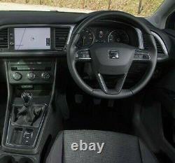 Genuine SEAT Leon 5F steering wheel MFSW switches black 5F0919719E. Ref 9A