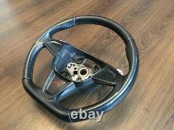 Genuine Seat Ibiza Bocanegra Steering Wheel Dsg Flappy Paddle Also Fit Cupra/fr