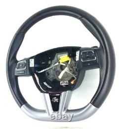 Genuine Seat Leon FR Paddle Flat Bottom Steering Wheel DSG. 1P Facelift. 16A