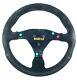 Genuine Sparco Black Suede Steering Wheel. Btcc 2001 Vauxhall Motorsport. 8d