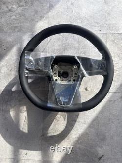 Genuine Tesla 2021-24 Model X S Plaid Style Steering Wheel OEM 1965073-00-C OEM