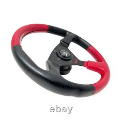 Grant Steering Wheel Formula 1 GT 1067 Leather Grip GM Steering Columns Red Kit