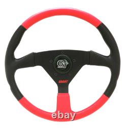 Grant Steering Wheel Formula 1 GT 1067 Leather Grip GM Steering Columns Red Kit