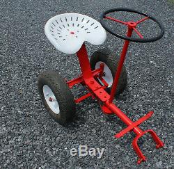 Gravely Steering Sulky, Original Seat and Wheels