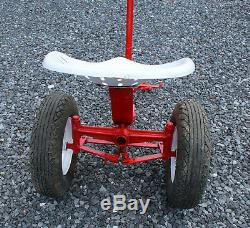 Gravely Steering Sulky, Original Seat and Wheels