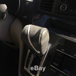 Grey Car Seat Covers Steering Wheel Shift Knob Belt Headrest Pillow Set 3D Style