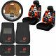 Harley Quinn Rotten Car Front Back Floor Mats Seat Covers & Steering Wheel Cover