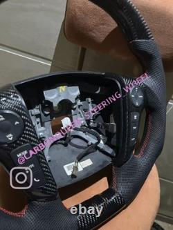 HYUNDAI GENESIS SEDAN CARBON FIBER STEERING WHEEL 09-11 YEARS WithBLACK CONTROLS
