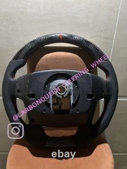 HYUNDAI GENESIS SEDAN CARBON FIBER STEERING WHEEL 09-11 YEARS WithBLACK CONTROLS