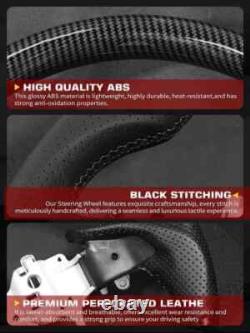 Heated Lexus Carbon Fiber Steering Wheel Isf Is200/250/300/350 2014-2024 Black