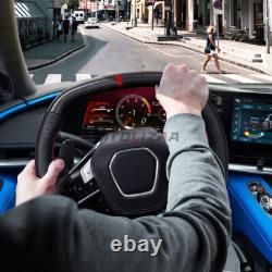 Heated Real Carbon Fiber Steering Wheel For Chevrolet Corvette C8 Z06 ZR1 2020+