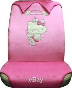 Hello Kitty original car accessory set 10 items inc seat covers, steering wheel