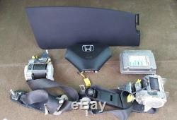 Honda Accord Coupe 2DR Steering Wheel Air Bag Dash Seat Belt Airbag Module Black