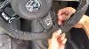 How To Do Steering Wheel Cover Stitch For Golf R Gti Mk7 Mk7 5 Alcantara Steering Wheel Wrap Diy