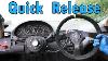 How To Properly Install A Quick Release Steering Wheel With Working Horn