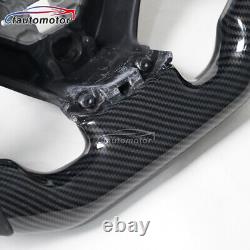 Hydro Carbon Fiber Perforated Leather Steering Wheel For 2014+ Chevy Corvette C7