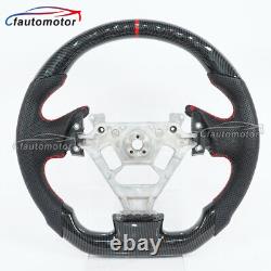 Hydro Dip Carbon Fiber Flat Sport Steering Wheel Fits 04-07 Infiniti G35 GX35