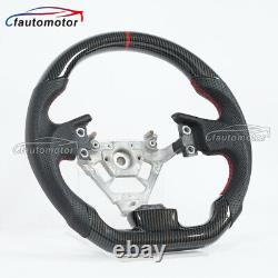 Hydro Dip Carbon Fiber Flat Sport Steering Wheel Fits 04-07 Infiniti G35 GX35