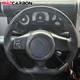 Hydro Dip Carbon Fiber Full Black Steering Wheel Fit Toyota Fj Cruiser 2007-2014