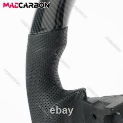 Hydro Dip Carbon Fiber Full Black Steering Wheel Fit Toyota FJ Cruiser 2007-2014