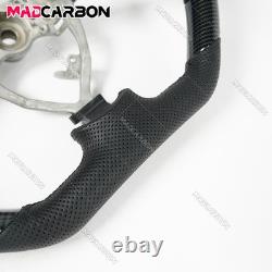 Hydro Dip Carbon Fiber Full Black Steering Wheel Fit Toyota FJ Cruiser 2007-2014