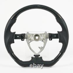 Hydro Dip Carbon Fiber Perforated Leather Steering Wheel Fit Toyota FJ 2004-2017