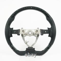 Hydro Dip Carbon Fiber Perforated Leather Steering Wheel Fit Toyota FJ 2004-2017