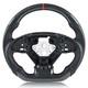 Hydro-dip Carbon Fiber Sport Steering Wheel For Chevrolet Corvette C7 2014-2019