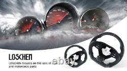 Hydro-Dip Carbon Fiber Sport Steering Wheel For Chevrolet Corvette C7 2014-2019