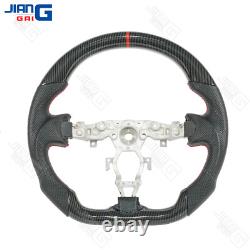 Hydro Dip Carbon Fiber Sport Steering Wheel For Nissan 370Z NISMO 08-21