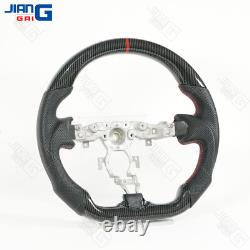 Hydro Dip Carbon Fiber Sport Steering Wheel For Nissan 370Z NISMO 08-21