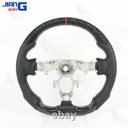 Hydro Dip Carbon Fiber Sport Steering Wheel For Nissan 370Z NISMO 08-21