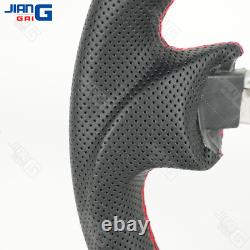 Hydro Dip Carbon Fiber Sport Steering Wheel For Nissan 370Z NISMO 08-21