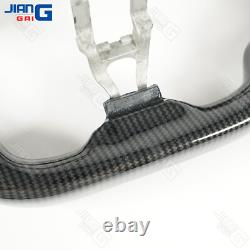 Hydro Dip Carbon Fiber Sport Steering Wheel For Nissan 370Z NISMO 08-21
