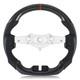 Hydro Dip Carbon Fiber Steering Wheel For 2011-2017 Jeep Wrangler Jk/jku Rubicon