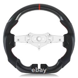 Hydro Dip Carbon Fiber Steering Wheel For 2011-2017 Jeep Wrangler JK/JKU RUBICON