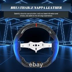 Hydro Dip Carbon Fiber Steering Wheel For 2011-2017 Jeep Wrangler JK/JKU RUBICON