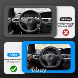 Hydro Dip Carbon Fiber Steering Wheel For BMW E90 E92 E93 325i 328i 335i SSG