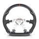 Hydro Dip Carbon Fiber Steering Wheel For Chevrolet Corvette C5 Z06 Zr1 1997-04