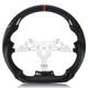 Hydro Dip Carbon Fiber Steering Wheel For Chevrolet Corvette C6 Z06 Zr1 2006-11