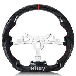 Hydro Dip Carbon Fiber Steering Wheel For Chevrolet Corvette C6 Z06 ZR1 2006-11