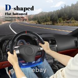 Hydro Dip Carbon Fiber Steering Wheel For Chevrolet Corvette C6 Z06 ZR1 2006-11