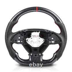 Hydro Dip Carbon Fiber Steering Wheel For Chevrolet Corvette C7 Z06 ZR1 2014-19