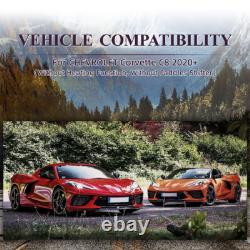 Hydro Dip Carbon Fiber Steering Wheel For Chevrolet Corvette C8 20+ With Heated