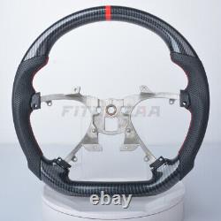 Hydro Dip Carbon Fiber Steering Wheel For Chevy Silverado Tahoe Suburban 07-13