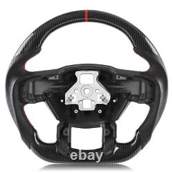 Hydro Dip Carbon Fiber Steering Wheel For Ford F150 2015-2020