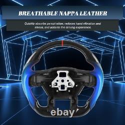 Hydro Dip Carbon Fiber Steering Wheel For Ford F150 2015-2020