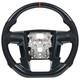 Hydro Dip Carbon Fiber Steering Wheel For Ford F150 Raptor 09-14 With Cover Trim