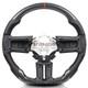 Hydro Dip Carbon Fiber Steering Wheel For Ford Mustang Gt Shelby Gt500 2010-14