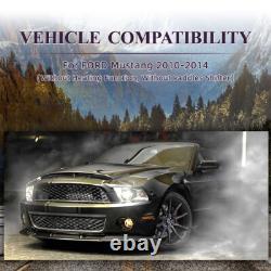 Hydro Dip Carbon Fiber Steering Wheel For Ford Mustang GT Shelby GT500 2010-14
